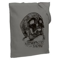 Превью для  холщовая сумка memento mori, серая