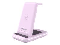 Превью для  беспроводное зарядное устройство 3-в-1 canyon ws-304 (cns-wcs304b), 15w, розовый