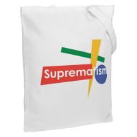Превью для  холщовая сумка suprematism, молочно-белая