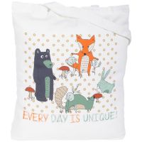 Превью для  холщовая сумка every day is unique, белая