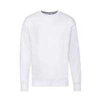 Толстовка мужская без начеса "Lightweight Set-in Sweat", белый, S, 80% х/б 20% полиэстер, 240 г/м2