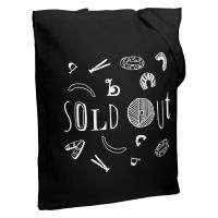 Превью для  холщовая сумка sold out, черная