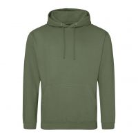 Превью для  толстовка униcекс jh001 college hoodie - земельный зеленый