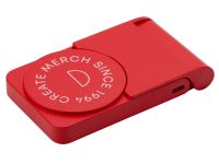 Превью для  внешний магнитный аккумулятор magniq, красный, 5000 mah (тампопечать)