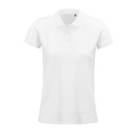 Поло женское PLANET WOMEN, белый, 2XL, 100% органический хлопок, 170 г/м2
