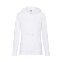 Толстовка женская "LIGHTWEIGHT", белый_S, 80% хлопок, 20% полиэстер, 240 г/м2