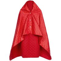 Превью для  плед-пончо для пикника snapcoat, красный