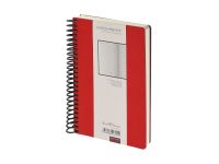 Превью для  ежедневник недатированный на спирали а5 agenda, красный