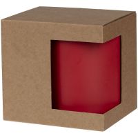 Превью для  коробка для кружки с окном cupcase, крафт