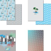 Превью для  флисовый плед feltro color plus с печатью на заказ, m