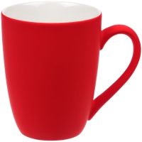 Превью для  кружка good morning с покрытием софт-тач, ярко-красная