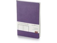 Ежедневник А5 недатированный Megapolis Velvet Flex, фиолетовый