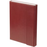 Ежедневник Flap, недатированный, красный