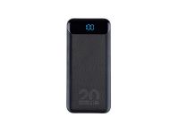 Превью для  rivacase va2580 (20 000mah), qc/pd 20w внешний аккумулятор с дисплеем, черный /24