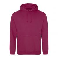 Превью для  толстовка униcекс jh001 college hoodie - клюквенный