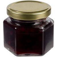Превью для  винный конфитюр groggy, брусничный глинтвейн, с золотистой крышкой