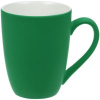 Превью для  кружка good morning с покрытием софт-тач, зеленая