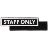 Превью для  шеврон на липучке staff only