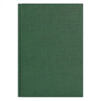 Ежедневник недатированный City Flax 145х205 мм, без календаря, зеленый