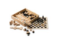 Превью для  набор galvy из 4 игр: микадо, шахматы, шашки и домино (р)