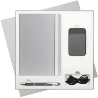 Подарочный набор Marseille soft touch BtoBook/Comet/Starlight (Ежедневник недат А5, Ручка, Power Bank)