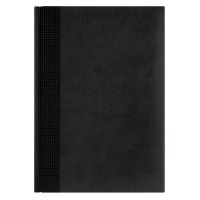 Недатированный ежедневник VELVET 145x205мм, без календаря, черный