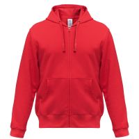 Толстовка мужская Hooded Full Zip красная