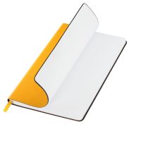 Превью для  ежедневник slimbook crease недатированный без печати, желтый (sketchbook)