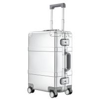 Превью для  чемодан metal luggage, серебристый