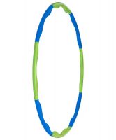 Обруч массажный Hula Hoop, сине-зеленый