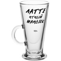 Превью для  кружка для латте «латтентный маньяк»