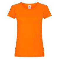 Футболка женская "Original T", оранжевый_M, 100% х/б, 145 г/м2