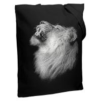 Превью для  холщовая сумка like a lion, черная