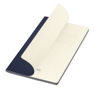 Блокнот Moon river slim, синий