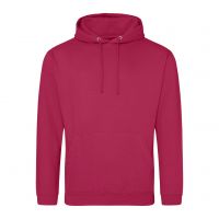Превью для  толстовка униcекс jh001 college hoodie - розовая помада