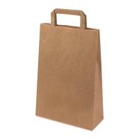 Пакет бумажный QUADRATA S, крафт, плотность 80 г/м2, 33х22х9 мм