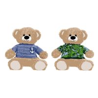 Плюшевый мишка Teddy в вязаном свитере на заказ, большой