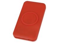 Портативное беспроводное зарядное устройство Impulse, 4000 mAh, красный