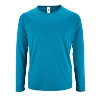Превью для  футболка с длинным рукавом sporty lsl men, ярко-бирюзовая
