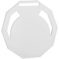 Медаль Steel Deca, белая