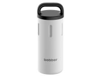 Превью для  вакуумный термос с керамическим покрытием бытовой, тм bobber, 590 мл. артикул bottle-590 iced water (белый)