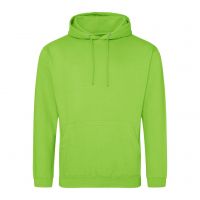 Превью для  толстовка униcекс jh001 college hoodie - зеленый флюоресцентный
