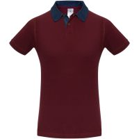 Рубашка поло мужская DNM Forward бордовая