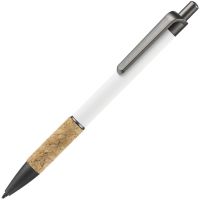 Превью для  ручка шариковая cork, белая