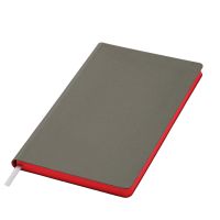 Ежедневник Latte soft touch недатированный, серый
