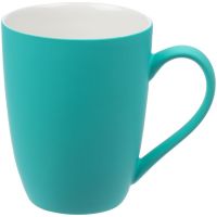 Превью для  кружка good morning с покрытием софт-тач, бирюзовая