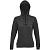 Превью для  толстовка женская spencer women, черный меланж