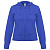 Превью для  толстовка женская hooded full zip ярко-синяя