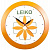Превью для  часы настенные vivid large, оранжевые