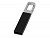 Превью для  флеш-карта usb 2.0 16 gb с карабином hook, черный/серебристый